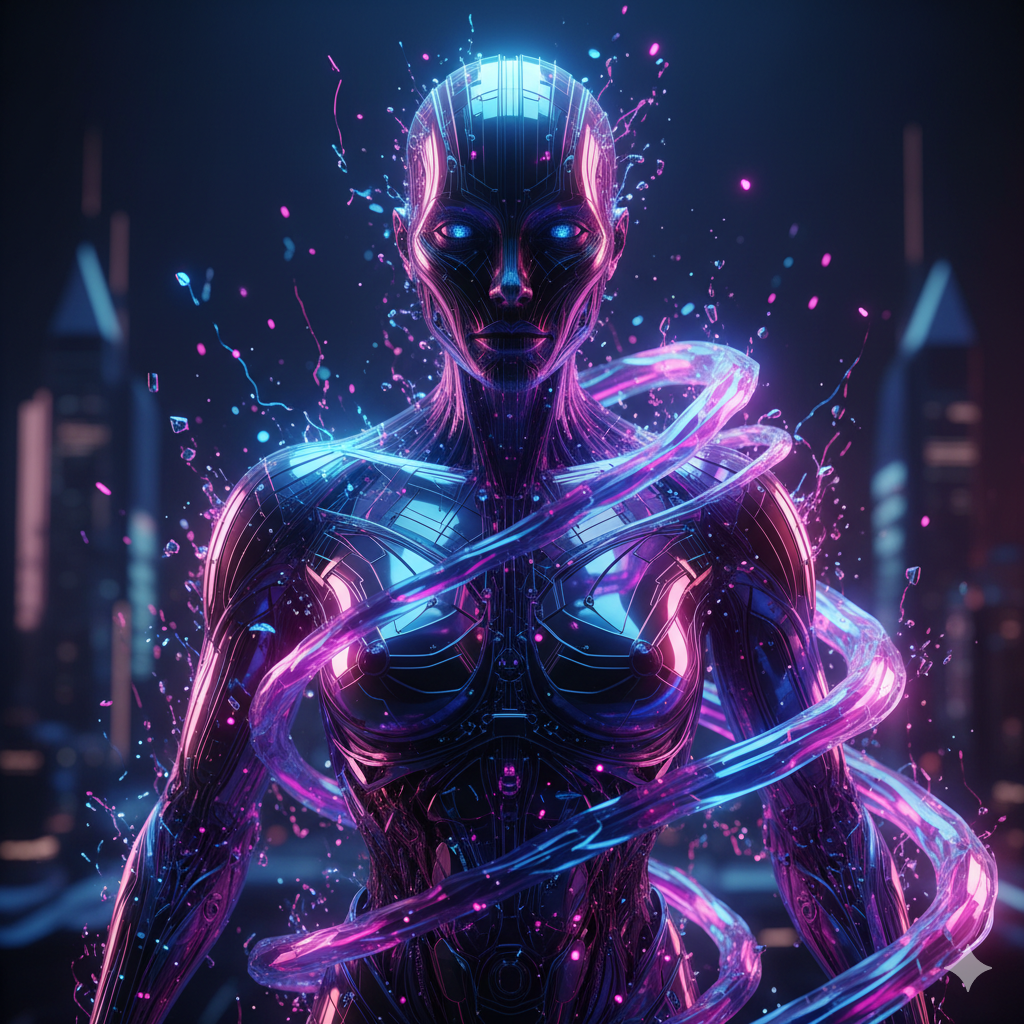 Rappresentazione concettuale della visione di Adytum AI: l'analisi critica e la governance dell'intelligenza artificiale oltre l'opacità tecnologica.